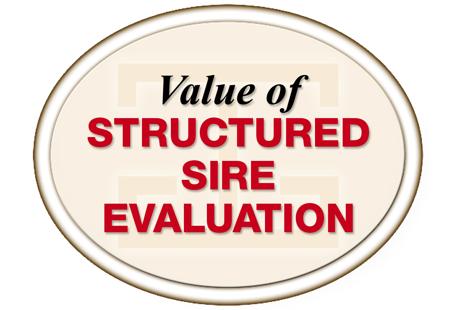 Value of Structured Sire Evaluation